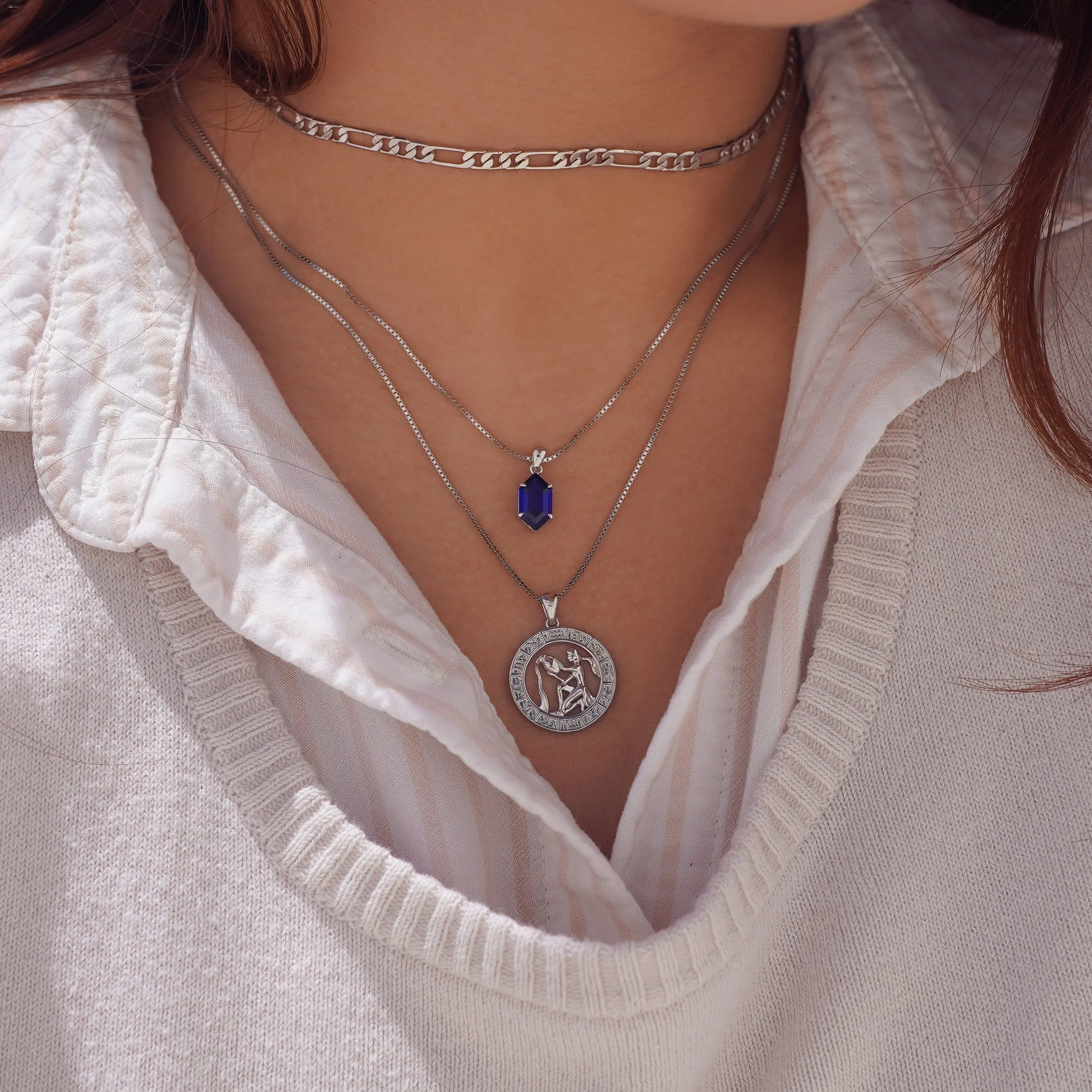 Zodiac Coin Necklace