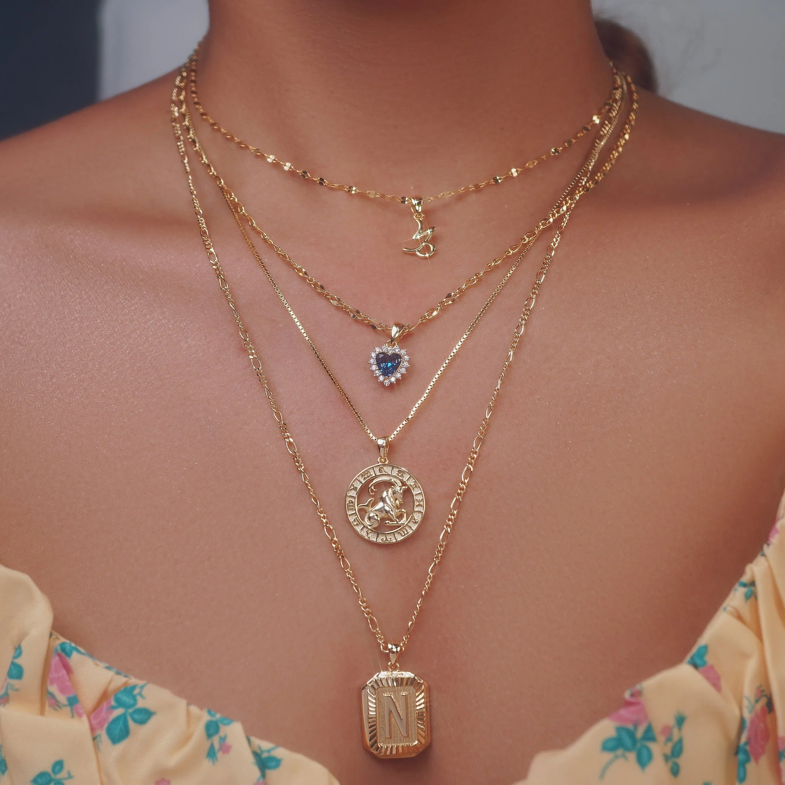 Zodiac Coin Necklace