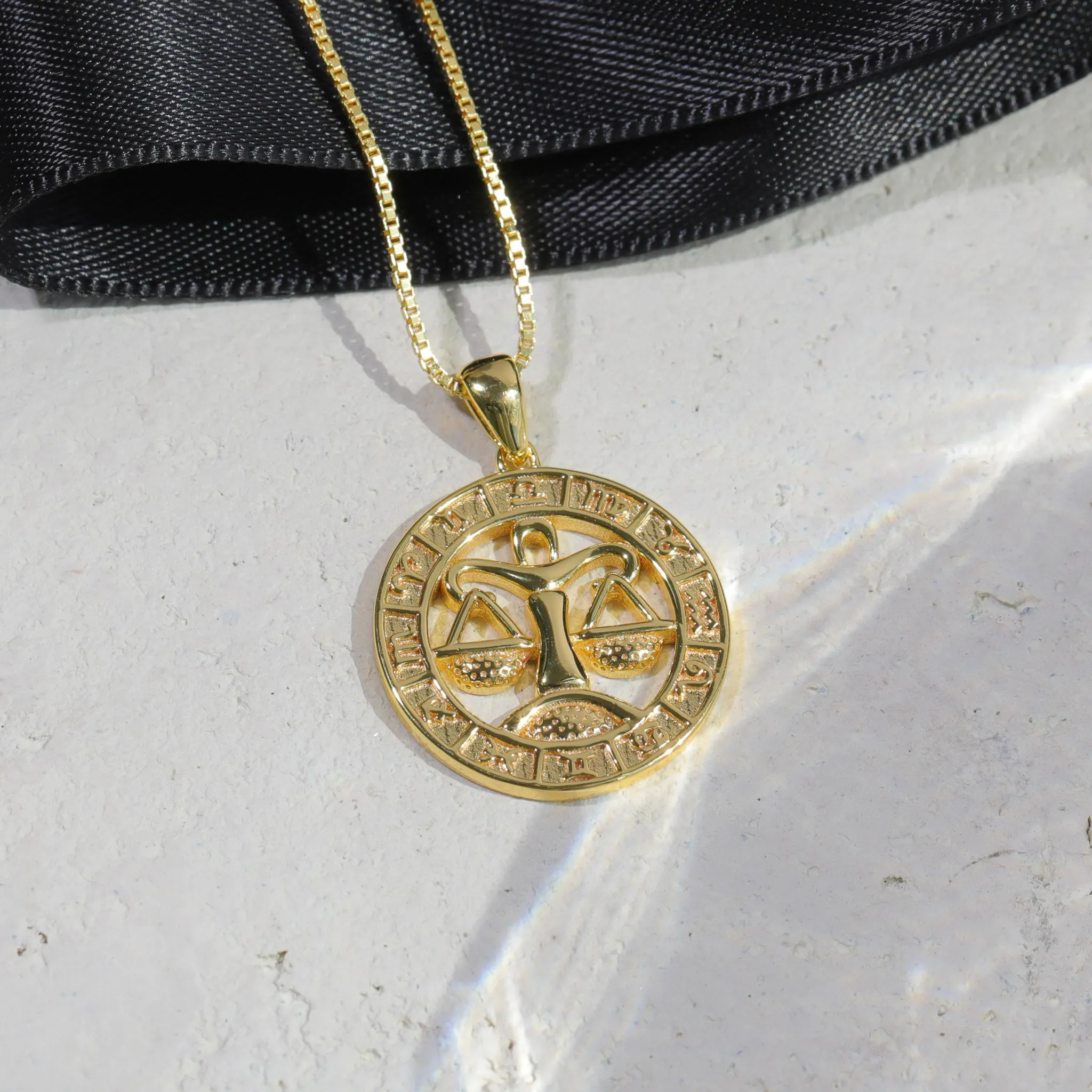 Zodiac Coin Necklace