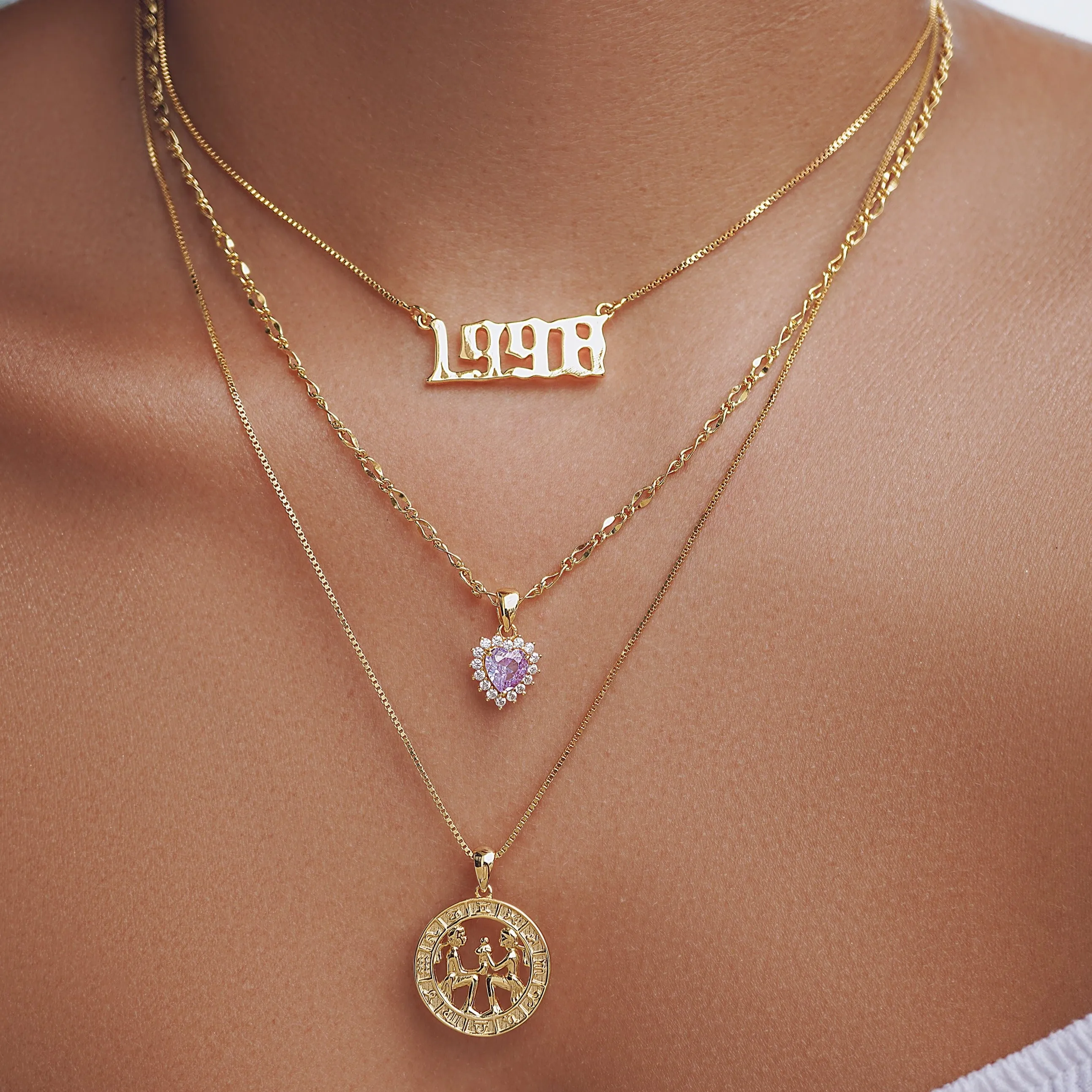 Zodiac Coin Necklace