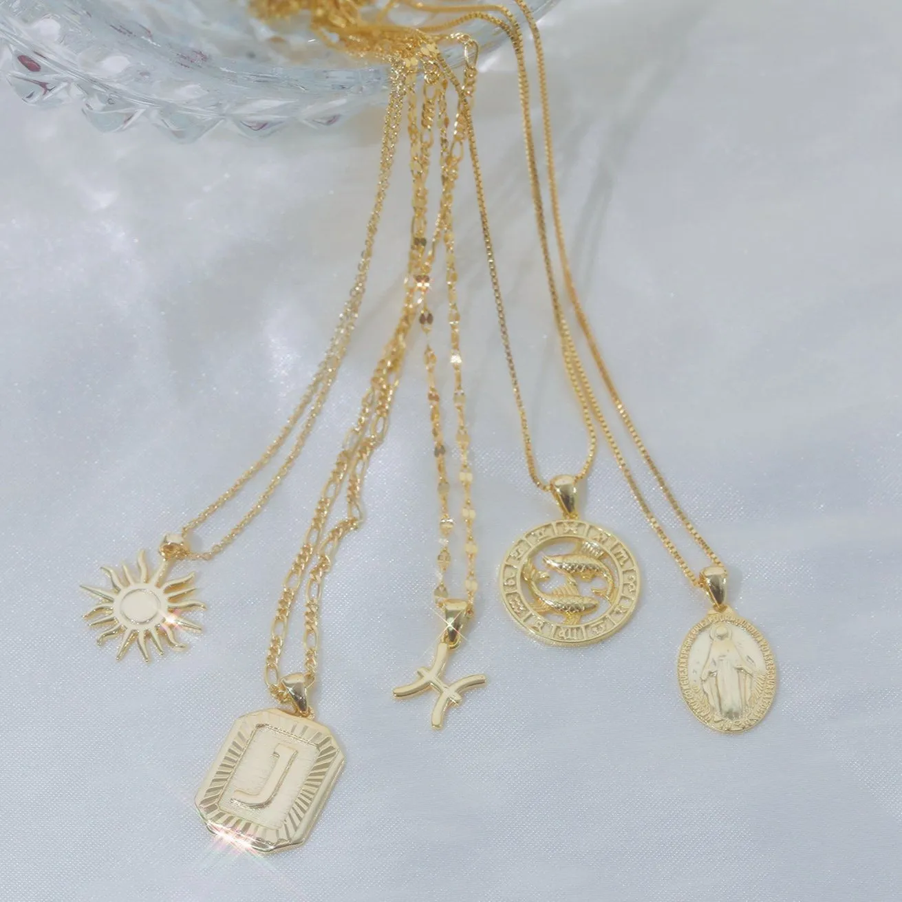 Zodiac Coin Necklace